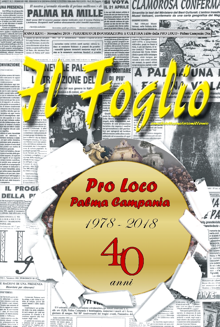 Copertina il Foglio 40