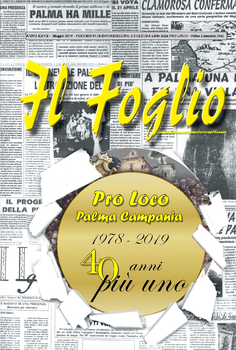 Il foglio 2019 copertina