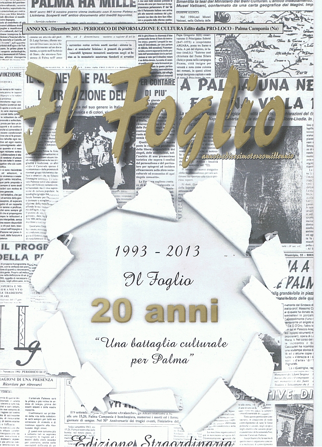 foglio 20 anni