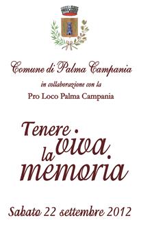 tenere viva la memoria INVITO de vivis